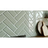 Metro Sage Green Beveled Subway Tile