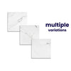 Place White Matt Marble Effect Porcelain Floor Tile – 600x600