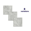 Immense Grey Polished Stone Effect Porcelain Floor Tile – 600x600