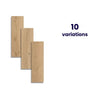 Sandwood Beige Oak Wood Effect Porcelain Floor Tile