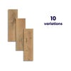 Sandwood Dark Oak Wood Effect Porcelain Floor Tile