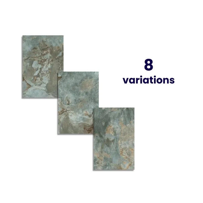 Slate Way Green Matt Porcelain Outdoor Slab