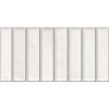 Alba White Kit Kat Effect Gloss Ceramic