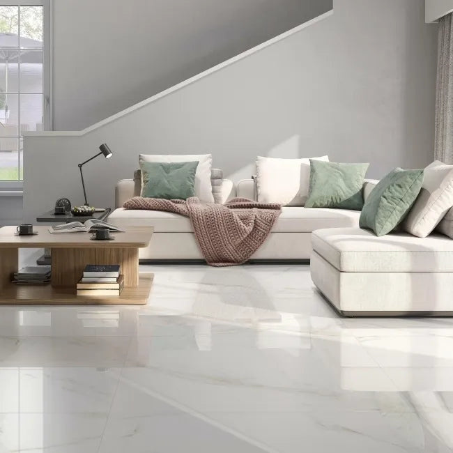 Sandwood Dark Oak Wood Effect Porcelain Floor Tile