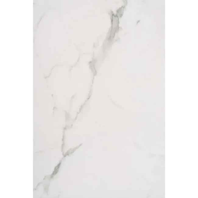 Carrara White Marble Effect Large Outdoor Porcelain Slab