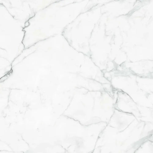 Carrara White Marble Effect Large Polished Porcelain Tile – 80x80