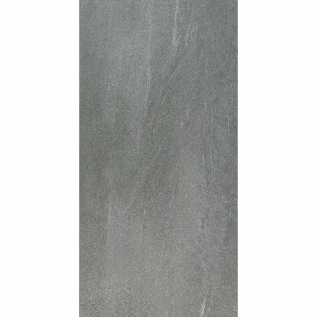 Cliff Grafite Grey Modern Stone Effect Porcelain Tile – 600x600