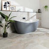 Slate Way Light Grey Modern Stone Effect Porcelain Tile