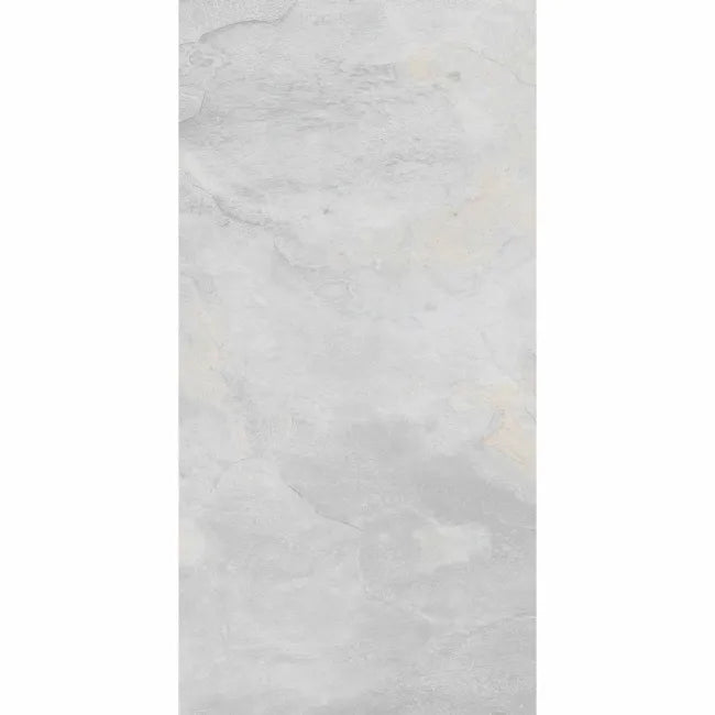 Slate Way Light Grey Modern Stone Effect Porcelain Tile