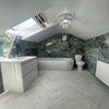 Onyx Marble Effect Turquoise Green Polished Porcelain Tile