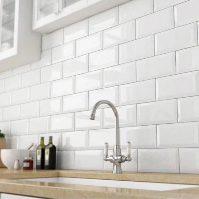 Subway Style Kitchen Backsplash